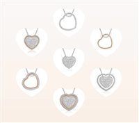 Collana Roberto Giannotti Donna Trilogia d'amore in Argento Zirconia GIA448 - GIA448